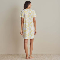 Printed Pima Cotton Women's Nightgown - Avignon, M,Avignon