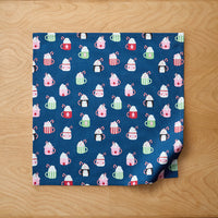 Seasonal Printed Napkins, Set of 4 - Festive Mugs,Festive Mugs