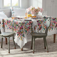 Garden Party Tablecloth - Pink, 70 in. x 90 in.,Pink