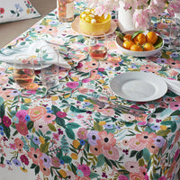 Garden Party Tablecloth - Pink, 70 in. x 90 in.,Pink