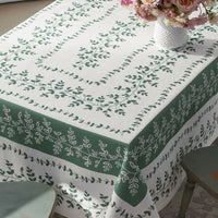 Climbing Vines Tablecloth - Green, 70 in. x 120 in.,Green