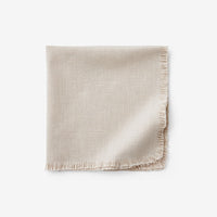 Solid Fringe Napkins, Set of 4 - Putty,Putty