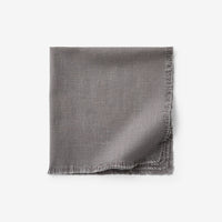 Solid Fringe Napkins, Set of 4 - Stone,Stone
