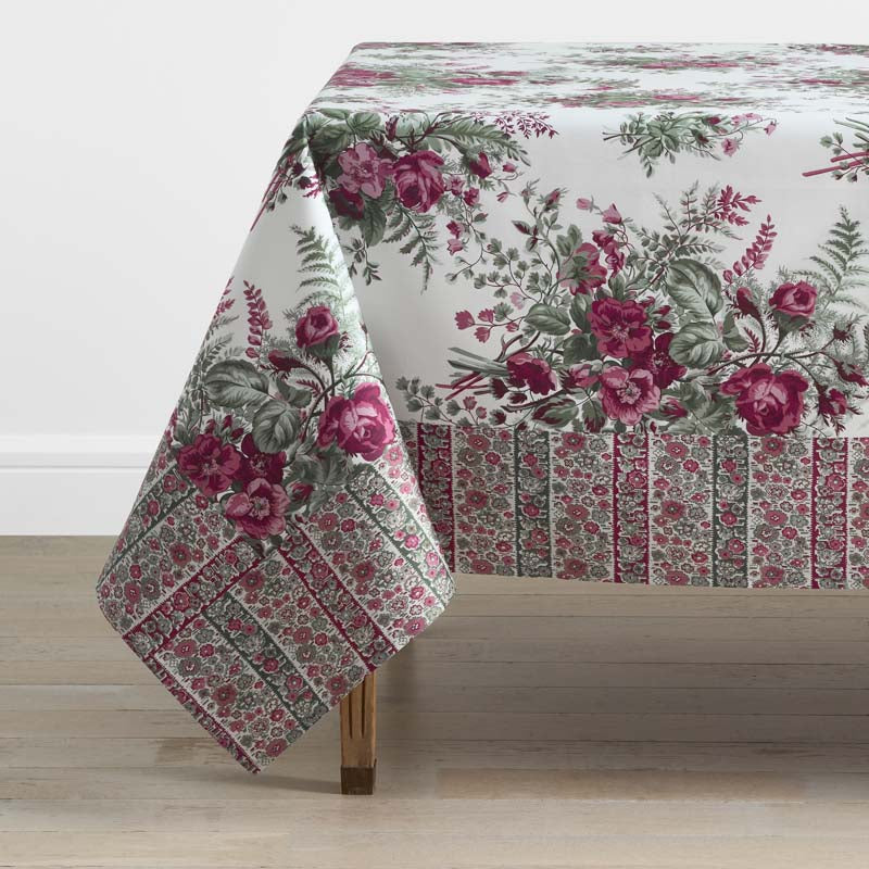 Antara Tablecloth - Red, 70 in. x 90 in.,Red