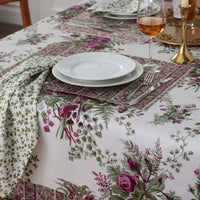Antara Tablecloth - Red, 70 in. x 90 in.,Red