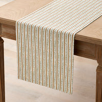 West Hill Reversible Table Runner - Natural Multi, 16 in. x 90 in.,Natural Multi