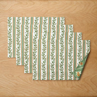 West Hill Reversible Placemats, Set of 4 - Natural Multi,Natural Multi