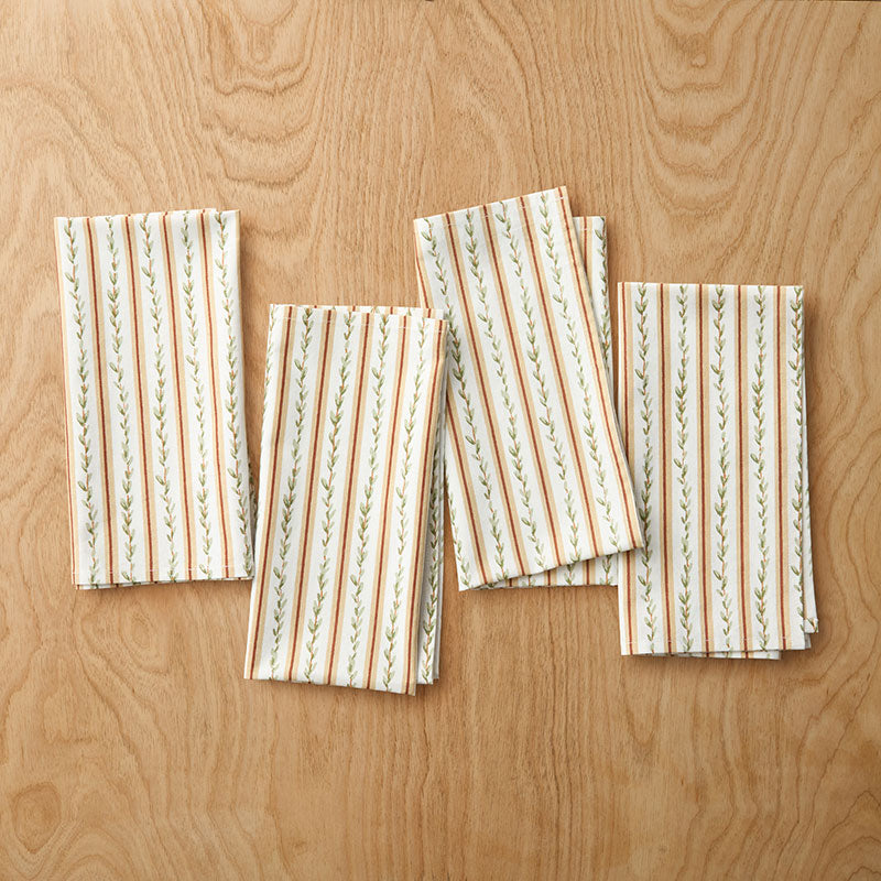 West Hill Napkins, Set of 4 - Natural Multi,Natural Multi