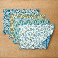 Ariella Reversible Placemats, Set of 4 - Multi,Multi