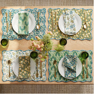Ariella Reversible Placemats, Set of 4 - Multi,Multi