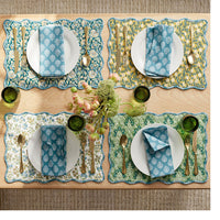 Ariella Reversible Placemats, Set of 4 - Multi,Multi
