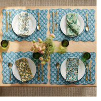 Ariella Reversible Placemats, Set of 4 - Multi,Multi