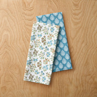 Ariella Tea Towels, Set of 2 - Blue Multi,Blue Multi
