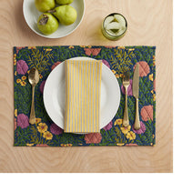 Sabena Reversible Placemats, Set of 4 - Multi,Multi