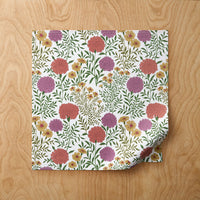 Sabena Napkins, Set of 4 - White Floral Multi,White Floral Multi