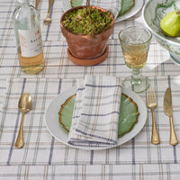 Alerie Yarn-Dyed Plaid Placemats, Set of 4 - Parchment,Parchment