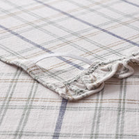 Alerie Yarn-Dyed Plaid Tea Towels, Set of 2 - Parchment,Parchment