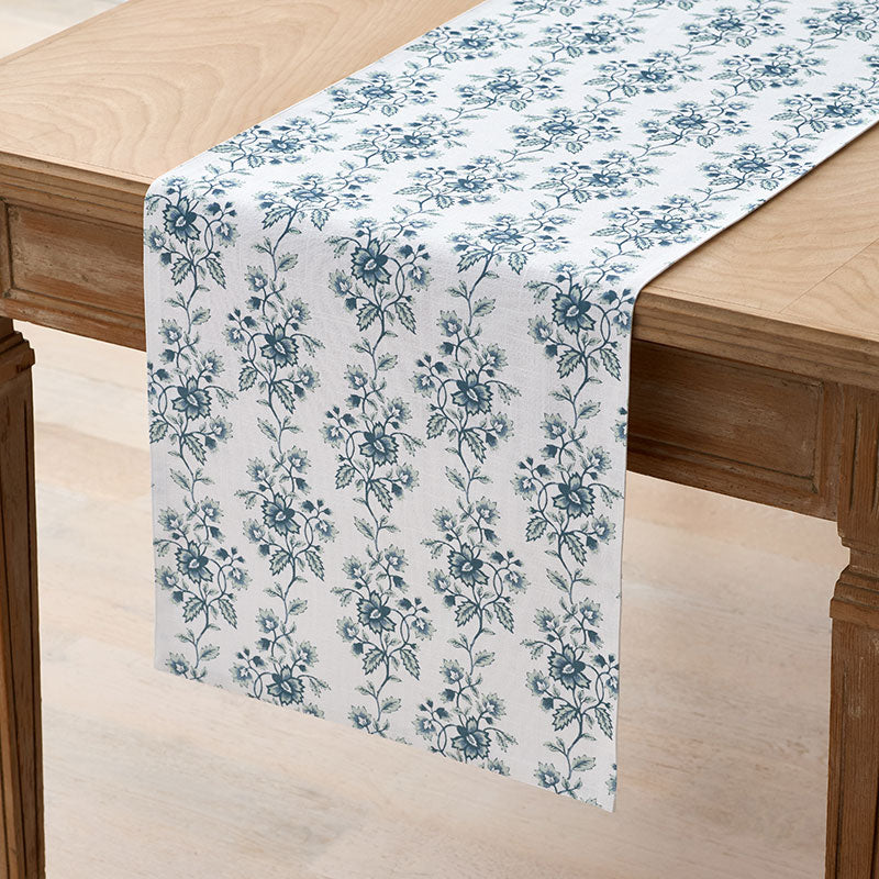 Flower Bloom Table Runner - Flower Bloom, 16 in. x 108 in.,Flower Bloom