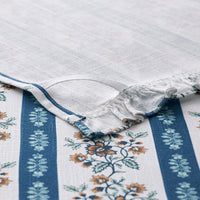 Flower Bloom Tea Towels, Set of 2 - Flower Bloom & Flower Stripe,Flower Bloom/Flower Stripe