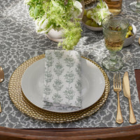 Charming Flower Reversible Placemats, Set of 4 - Elegant Floral Delightful Flower,Elegant Floral/Delightful Flower