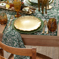 Deer Walk Reversible Table Runner - Green Multi, 16 in. x 90 in.,Green Multi