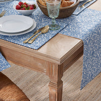 Atarah Table Runner - Blue Multi, 16 in. x 90 in.,Blue Multi