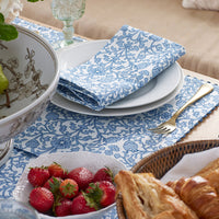Atarah Placemats, Set of 4 - Blue Multi,Blue Multi