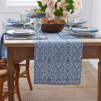 Atarah Napkins, Set of 4 - Blue Multi,Blue Multi