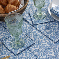 Atarah Cocktail Napkins, Set of 4 - Blue Multi,Blue Multi
