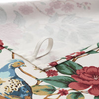 Elegant Pheasant Tea Towels, Set of 2 - White Multi,White Multi