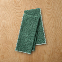 Holiday Vine Stripe Tea Towels, Set of 2 - Green,Green