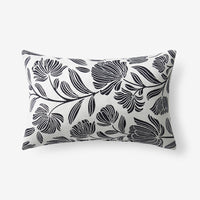 Indoor/Outdoor Toss Pillow - Maytime Midnight Navy, 20 in. x 13 in.,Maytime Midnight Navy