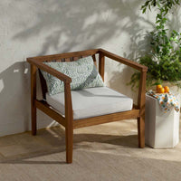Indoor/Outdoor Toss Pillow - Frondly Stem, 13 in. x 20 in.,Frondly Stem