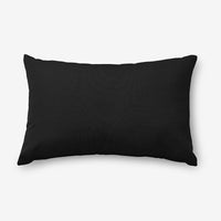 Indoor/Outdoor Toss Pillow - Black, 13 in. x 20 in.,Black