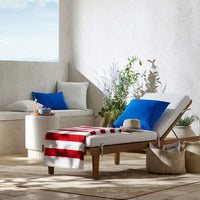 Indoor/Outdoor Toss Pillow - Pacific Blue, 13 in. x 20 in.,Pacific Blue