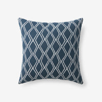 Indoor/Outdoor Toss Pillow - Voyage Indigo, 16 in. x 16 in.,Voyage Indigo
