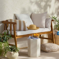 Indoor/Outdoor Toss Pillow - Antique Beige, 16 in. x 16 in.,Antique Beige