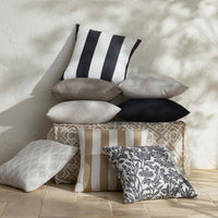 Indoor/Outdoor Toss Pillow - Black, 16 in. x 16 in.,Black