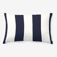 Indoor/Outdoor Toss Pillow - Cabana Midnight, 16 in. x 24 in.,Cabana Midnight