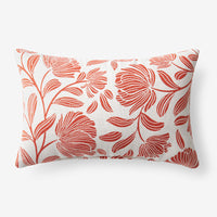 Indoor/Outdoor Toss Pillow - Maytime Persimmon, 16 in. x 24 in.,Maytime Persimmon