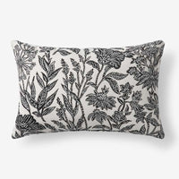 Indoor/Outdoor Toss Pillow - Vinca Classic, 16 in. x 24 in.,Vinca Classic