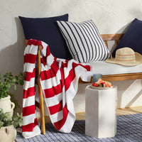 Indoor/Outdoor Toss Pillow - Navy, 16 in. x 24 in.,Navy