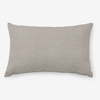 Indoor/Outdoor Toss Pillow - Silver, 16 in. x 24 in.,Silver