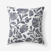 Indoor/Outdoor Toss Pillow - Maytime Midnight Navy, 20 in. x 20 in.,Maytime Midnight Navy