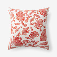 Indoor/Outdoor Toss Pillow - Maytime Persimmon, 20 in. x 20 in.,Maytime Persimmon