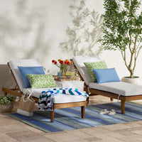 Indoor/Outdoor Toss Pillow - Air Blue, 20 in. x 20 in.,Air Blue
