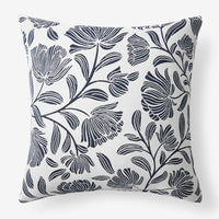 Indoor/Outdoor Toss Pillow - Maytime Midnight Navy, 24 in. x 24 in.,Maytime Midnight Navy