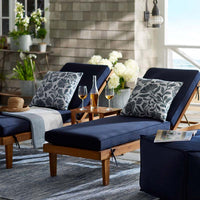Indoor/Outdoor Toss Pillow - Maytime Midnight Navy, 24 in. x 24 in.,Maytime Midnight Navy