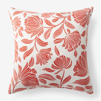 Indoor/Outdoor Toss Pillow - Maytime Persimmon, 24 in. x 24 in.,Maytime Persimmon