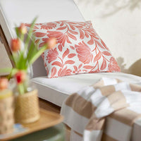 Indoor/Outdoor Toss Pillow - Maytime Persimmon, 24 in. x 24 in.,Maytime Persimmon